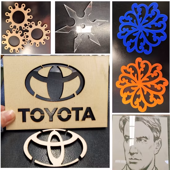 Aeon Vector Gravure 100W 130W 1070 7010 Machine de gravure de découpe laser CO2 avec tube Reci Spt Yongli pour découpeur laser MDF en bois acrylique de 20 mm