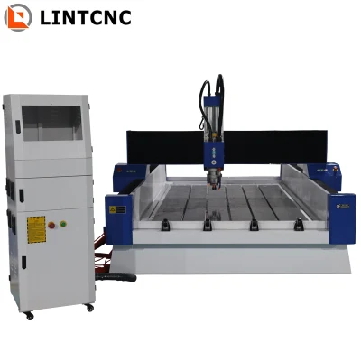 Routeur CNC en pierre avec broche de 4,5 kw 5,5 kw, Machine à graver sur marbre à 4 axes, système de contrôle Ncstudio Mach3 DSP 6090 1212 1325 1530